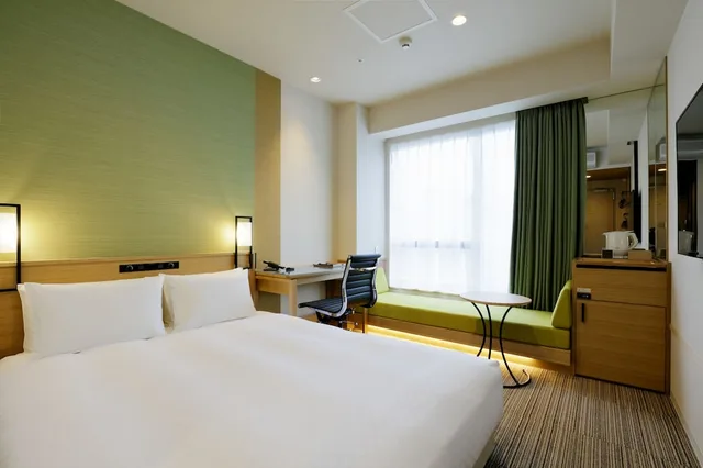 غرفة مفردة بسرير مزدوج، Candeo Hotels Tokyo-Shimbashi 1/3