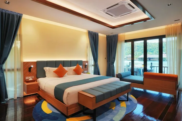 Ocean Villa, King Bed، Gayana Marine Resort 3/4