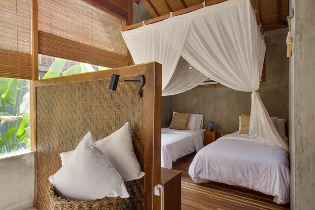 غرفة ديلوكس بسرير مزدوج، Zin Berawa Villas & Bungalows 3/6