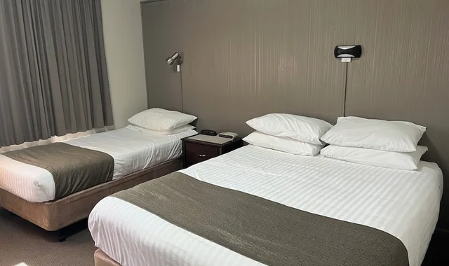 Standard, Triple, 1 Queen and 1 Single Bed, Argosy Motor Inn 3/4
