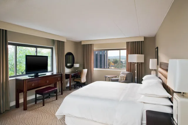 غرفة تقليدية بسرير كينج مع أريكة، Sheraton Framingham Hotel Conference Center 5/9
