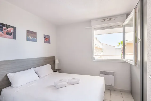شقة بسرير بطابقين بغرفة نوم واحدة مع أريكة، Residence Residhotel Le Mayflower 1/4