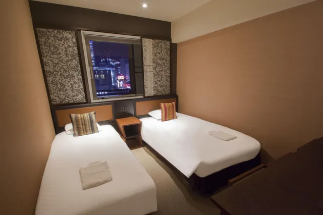 غرفة اقتصادية بسريرين منفصلين للمدخنين، Hearton Kita Umeda 1/1
