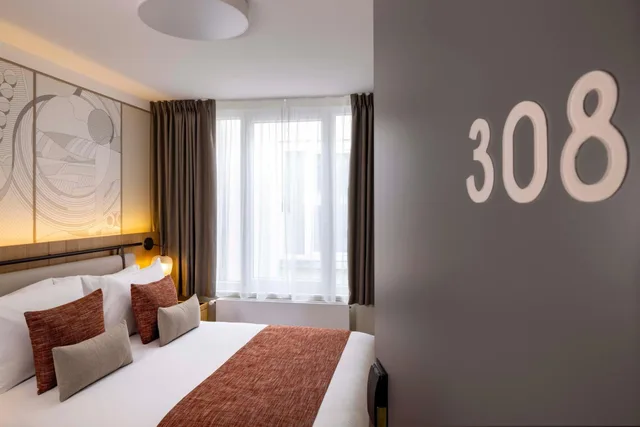 Cozy, Double Bed, HOTEL LA DILIGENCE 4/8