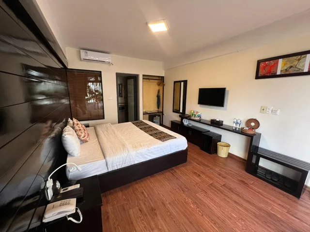 غرفة سوبيريور بسرير مزدوج بشرفة، Sapa Village Hotel 3/9