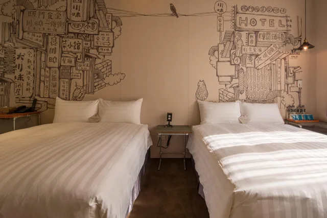 غرفة فاخرة رباعية بسريرين مزدوجين، Cho Hotel 2/2