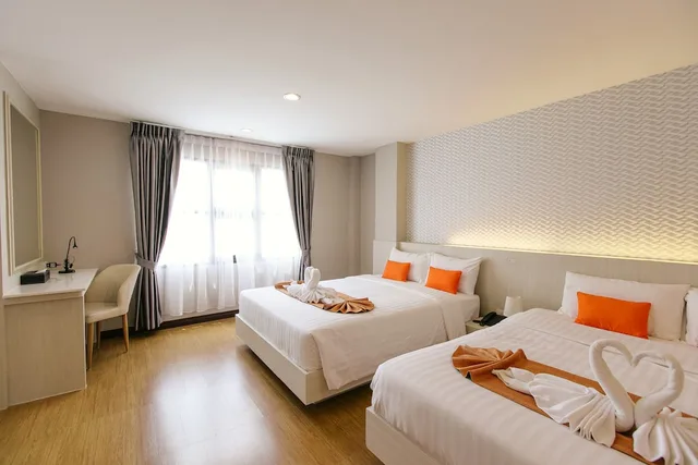جناح عائلي بسرير كينج وسرير كوين، De Hug Hotel & Residence 4/4