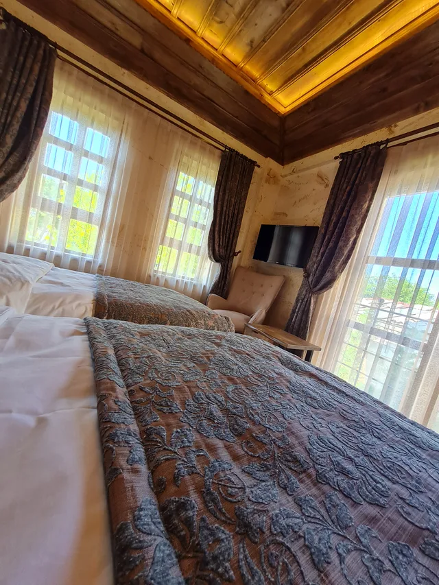 غرفة بسرير مزدوج أو سريرين منفصلين بجاكوزي، Flavia Cappadocia Hotel 5/5