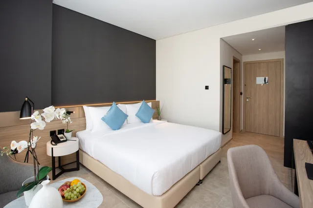 غرفة ديلوكس بسريرين منفصلين، Beach Walk Hotel 4/6