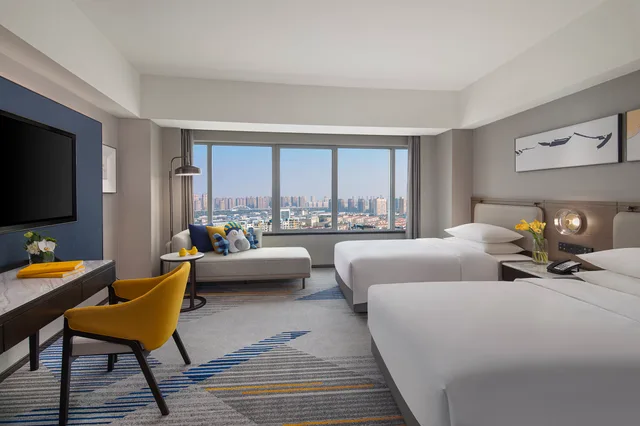 غرفة بريميوم بسريرين منفصلين، Fudu Grand Hotel Changzhou 2/2