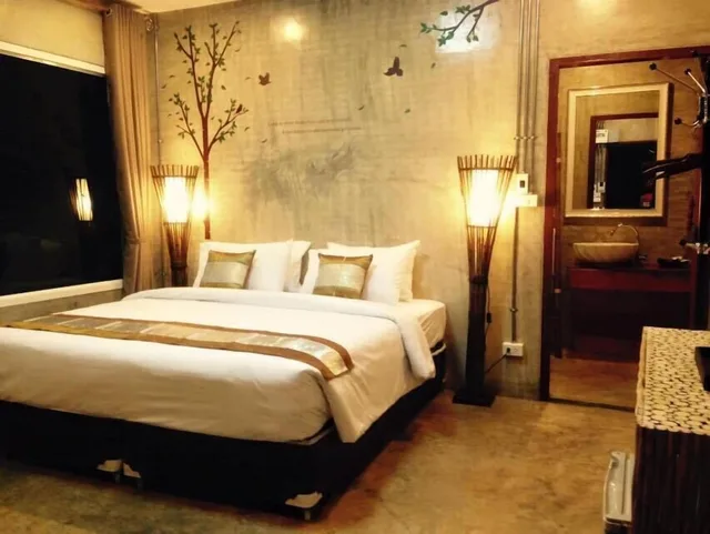 فيلا بسرير مزدوج بإطلالة على الحديقة، Villa De Bua Resort And Spa At Nan 1/7