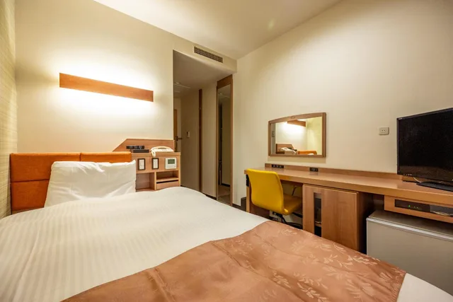 غرفة بسرير نصف مزدوج، Kagoshima Plaza Hotel Tenmonkan 2/6