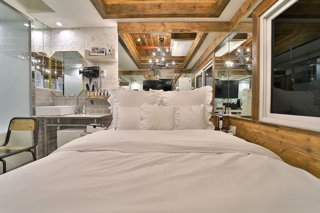 غرفة قياسية بسرير مزدوج، Hotel February Suseong 9/10