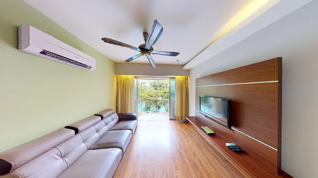 3 Bedrooms, Deluxe, 2 Double and Twin Beds، Malacca Hotel Apartment 2/2