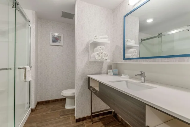 غرفة بسرير كينج مع أريكة بحوض جاكوزي، Hampton Inn Camden Sc 5/5