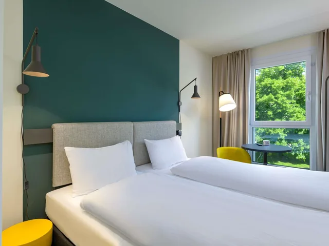 غرفة قياسية بسريرين منفصلين، Ibis Leipzig City 1/6