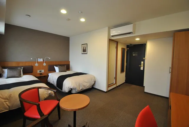 غرفة بسريرين منفصلين للمدخنين، Hotel Mark-1 Tsukuba 2/5