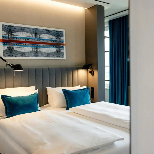 غرفة بسرير مزدوج، Hotel Motel One Berlin-Hauptbahnhof 3/9