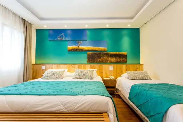 غرفة فاخرة بسرير كوين وسرير فردي، Hotel Serra da Estrela 5/7