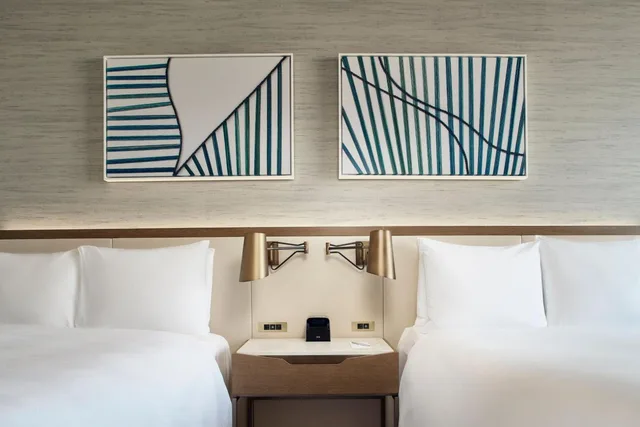 Guest Room, 2 Double Beds, Park View, JW Marriott Hotel Mexico City 4/6