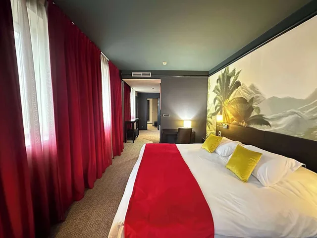 غرفة متصلة سوبيريور بسريرين منفصلين، Mercure Bordeaux Chateau Chartrons 1/10