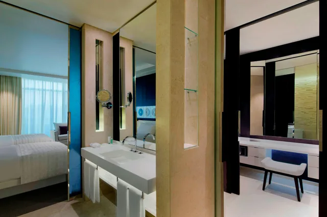 غرفة بسرير مزدوج، Le Meridien Dubai Hotel and Conference Centre 4/4