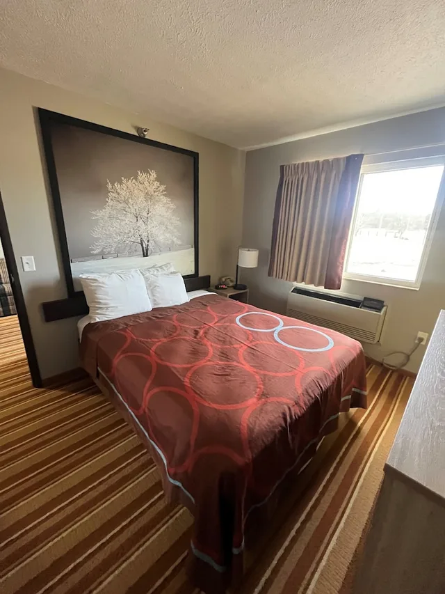 غرفة بسريرين مزدوجين للمدخنين، Super 8 Motel Blair 2/7