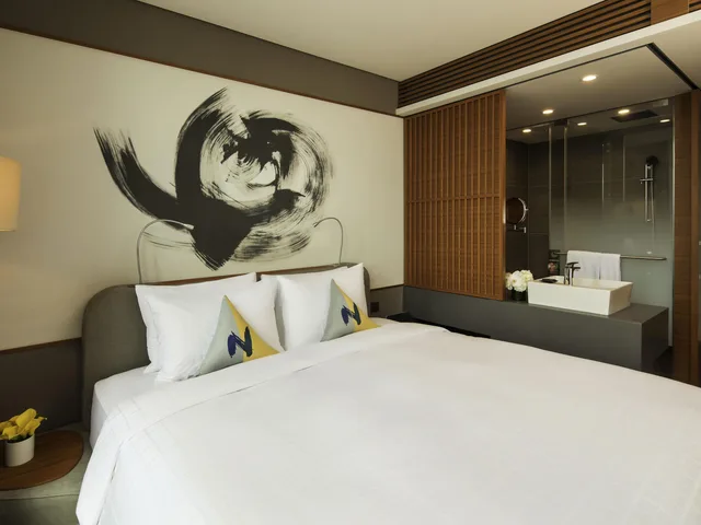 غرفة بسرير كوين، Novotel Ambassador Seoul Dongdaemun Hotels and Residences 2/3
