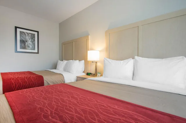 غرفة قياسية بسرير كينج وسريرين كوين، Comfort Inn & Suites Campbell River, BC 3/6