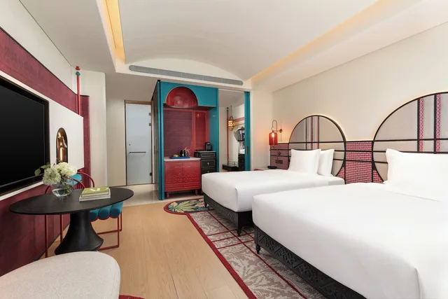 غرفة قياسية بسريرين مزدوجين، Hotel Indigo Sayram Lake by IHG 8/10