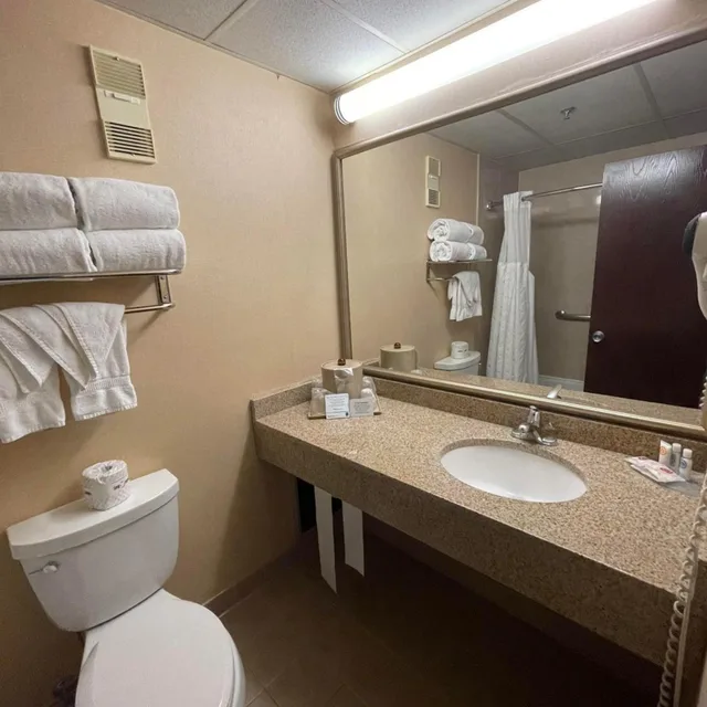 غرفة قياسية بسريرين كوين بإطلالة على الفناء، Comfort Inn Ballston 7/8