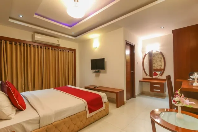 غرفة تنفيذية بسريرين مزدوجين بغرفة نوم واحدة، Icon Suites By Bhagini 4/9