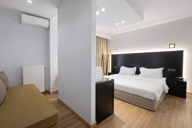 غرفة ثلاثية بثلاثة أسرّة، Areos Hotel 6/10