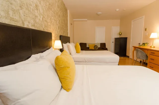 غرفة بسريرين مزدوجين، Hotel Dorion 1/5