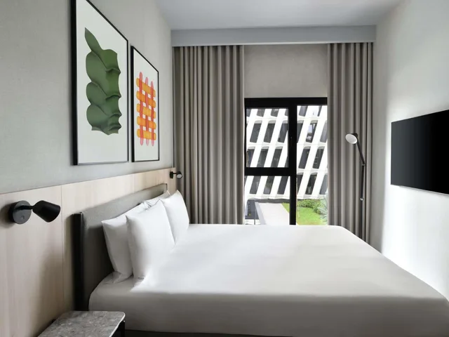 شقة بسريرين كينج بغرفتي نوم، Adagio Apart Hotel 5/9