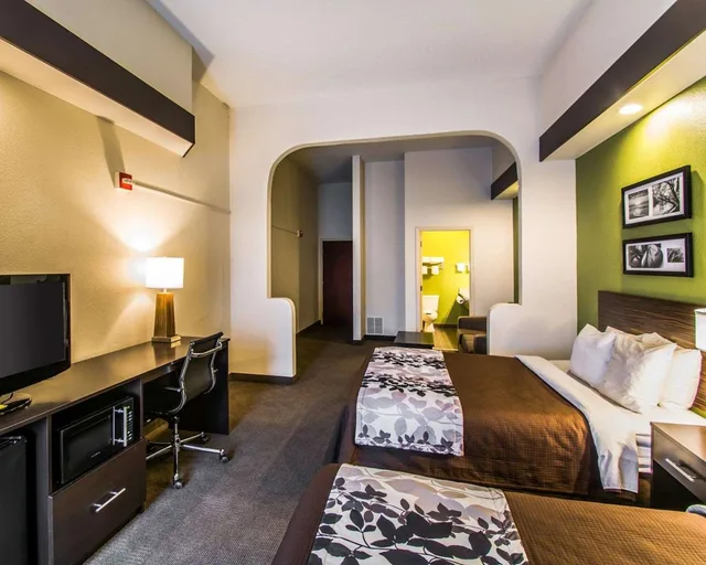 جناح بسريرين كوين لذوي الإعاقة، Sleep Inn and Suites Orlando International Airport 3/3
