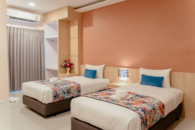 غرفة بسريرين منفصلين، It Me Keawanong Hotel 1/2
