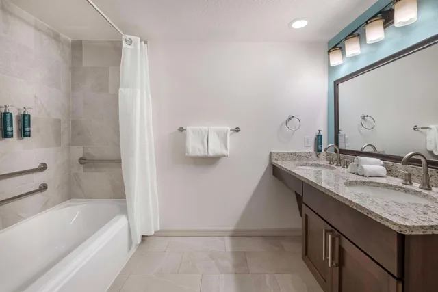 غرفة بغرفتي نوم، Hilton Vacation Club Aqua Sol Orlando West 3/4