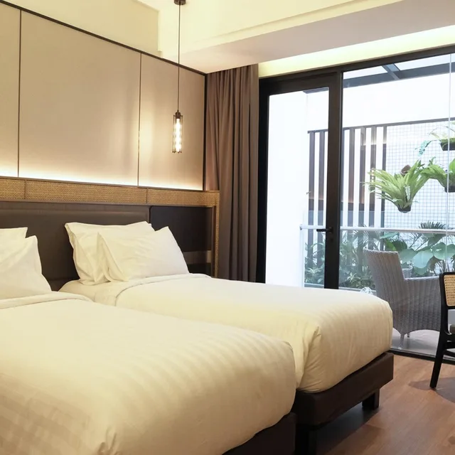 غرفة بريميير بشرفة، Malyabhara Hotel 1/5
