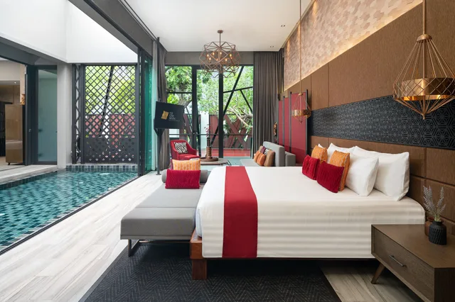 3 Bedrooms, Ruby, Pool, Villa, Twin Beds, 2 King Beds، The Gems Mining Pool Villas Pattaya 1/9