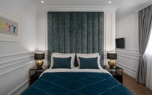 Suite, King Bed, Queen Bed, Sun Deck, Sofa, Hot Tub، Praxitelous Luxury Suites 1/4