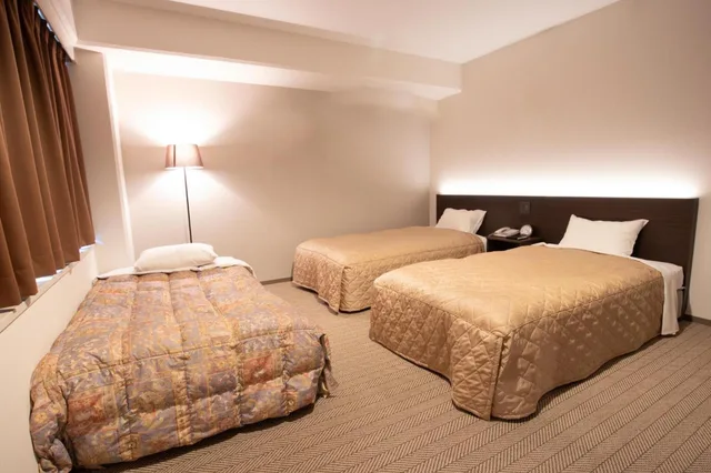 غرفة قياسية ثلاثية بثلاثة أسرّة للمدخنين، HOTEL SUNROUTE MATSUYAMA 1/1