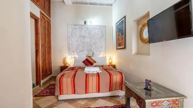 غرفة بسرير كوين، Riad Abaka 1/4