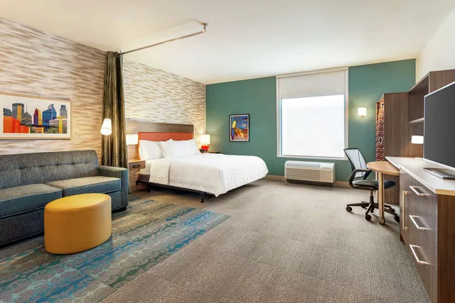 جناح استوديو بسرير كينج بحوض استحمام لذوي الإعاقة، Home2 Suites by Hilton Minneapolis University Area 2/4