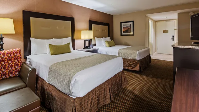 غرفة قياسية بسريرين مزدوجين لذوي الإعاقة، Best Western Atlantic City Hotel 4/6