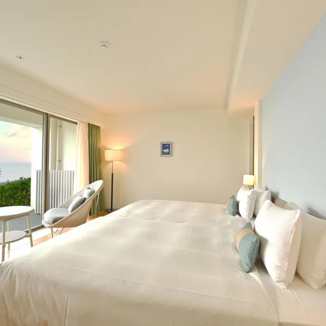 غرفة سوبيريور بإطلالة على البحر في الملحق، Ishigaki Island Beach Hotel Sunshine 5/10