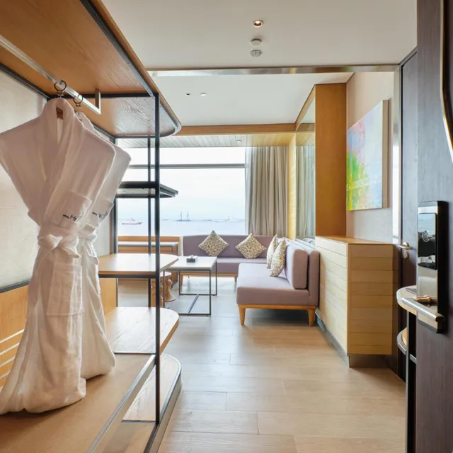 غرفة عائلية بإطلالة على البحر، Hotel H2o 4/8
