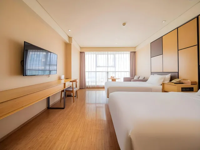 غرفة بزنس بسريرين، JI Hotel Chengdu Chunxi Road Taikoo Li 1/2