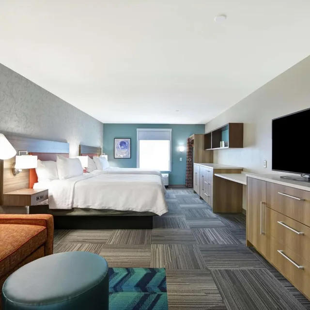 استوديو بسريرين كوين مع أريكة، Home2 Suites By Hilton Texas City Houston 4/10