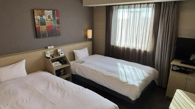 Standard, Twin Beds, Hotel Route-Inn Hamamatsu dealer dori 1/1